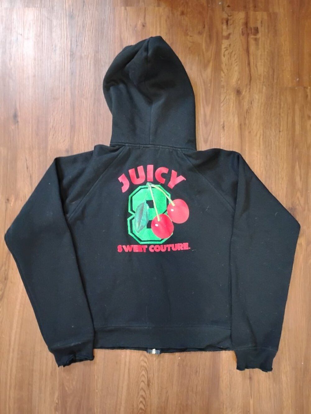 Juicy Couture Vintage Y2K Juicy Couture Sweet Cherries Hoodie Sweatshirt Size XL / US 12-14 / IT 48-50 - 2 Thumbnail