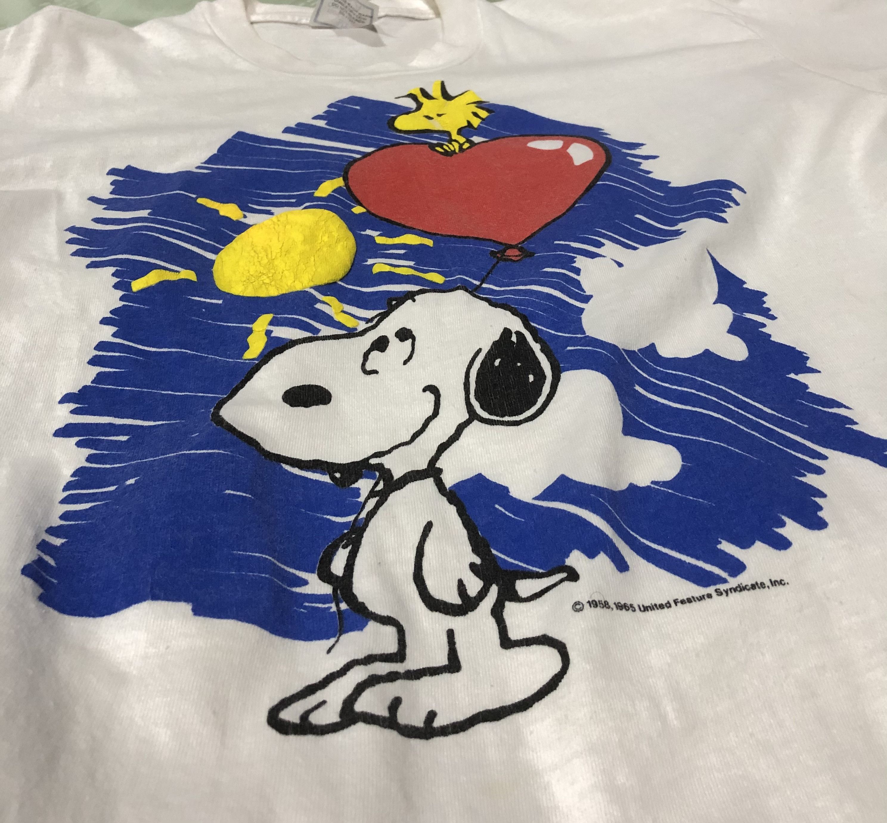 Vintage Vintage Snoopy Tshirt Made In USA Size US L / EU 52-54 / 3 - 3 Thumbnail