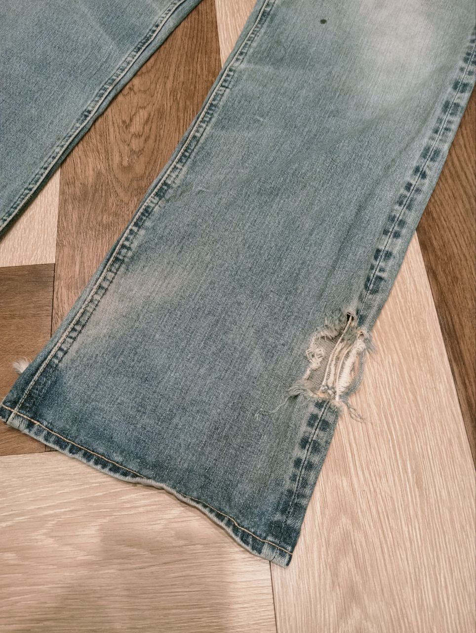Sugar Cane VINTAGE SUGAR CANE SELVEDGE DISTRESSED JEANS Size US 30 / EU 46 - 3 Thumbnail
