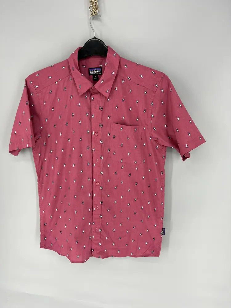 Patagonia Patagonia Art Hawaiian shirt streetwear Travis Scott style Size US S / EU 44-46 / 1 - 3 Thumbnail