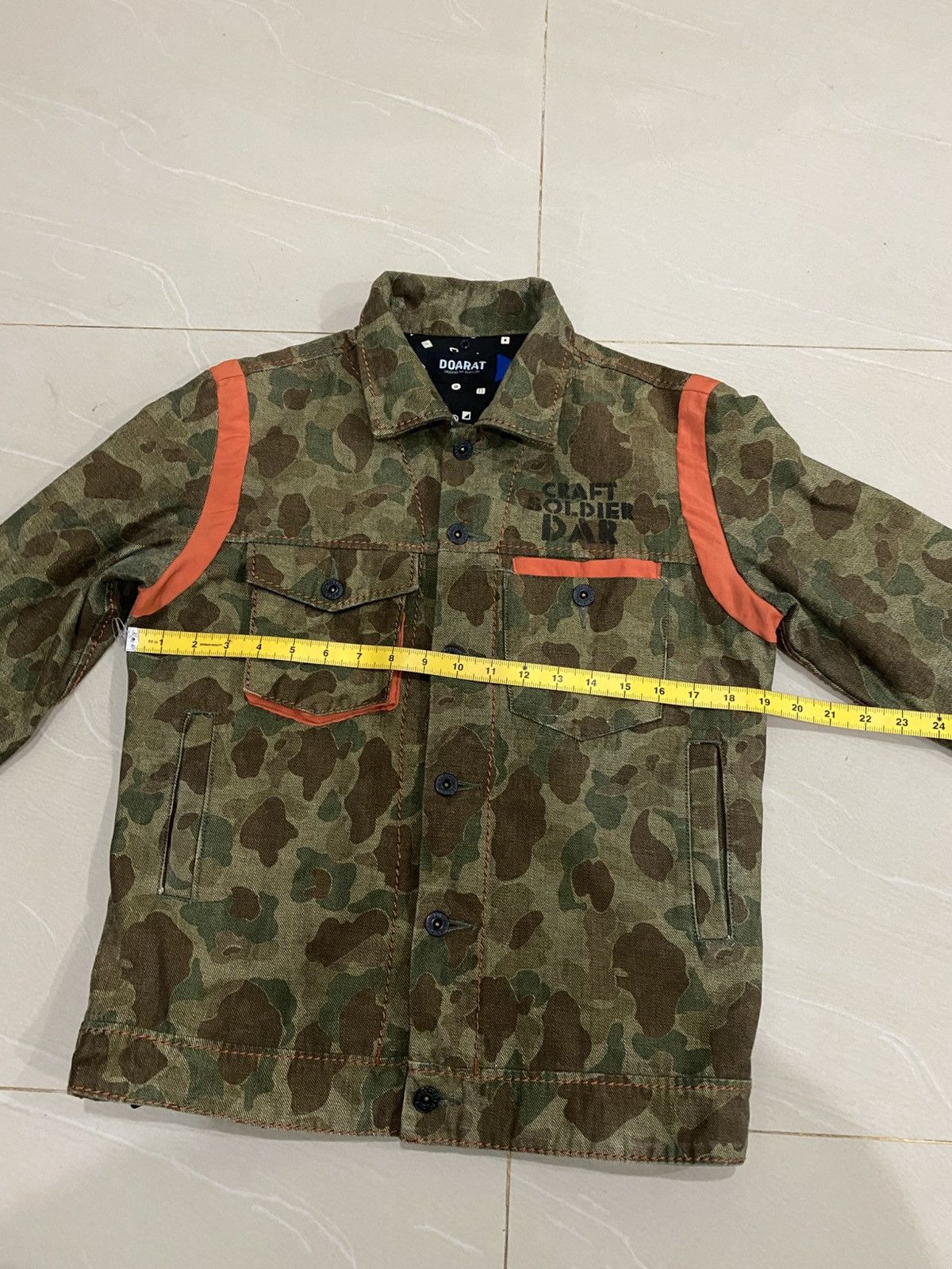 Japanese Brand Doarat Digging Ina Babylon Hip Hop Japan Camo Jacket Size US M / EU 48-50 / 2 - 4 Thumbnail