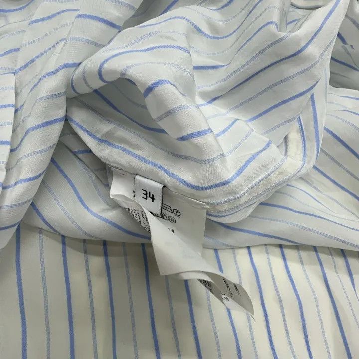 Balenciaga Balenciaga Balenciaga Casual Striped Long Sleeve Shirt -25 Size US S / EU 44-46 / 1 - 2 Thumbnail