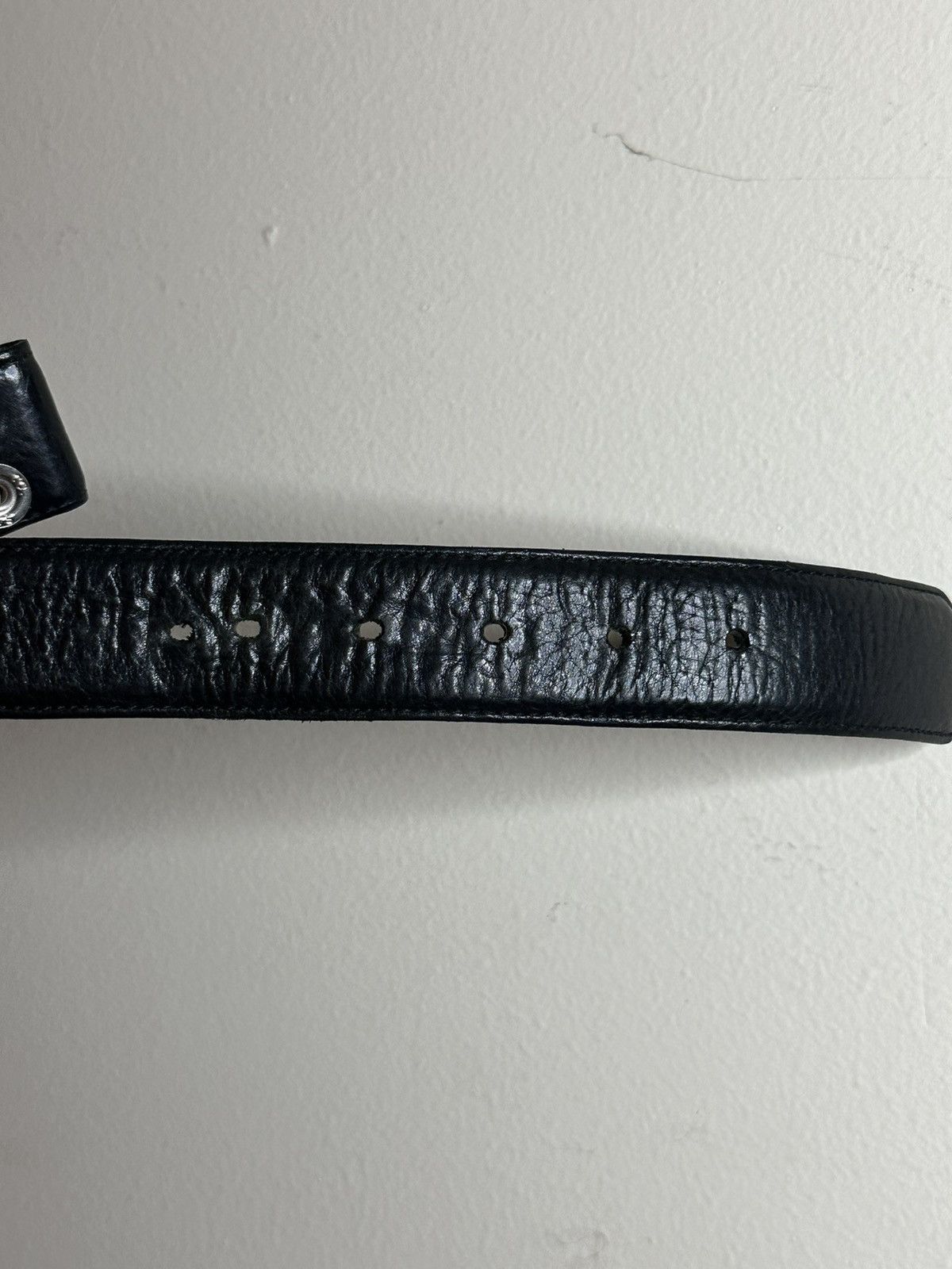 Chrome Hearts Chrome Hearts black leather belt size 34 Size 34 - 5 Thumbnail