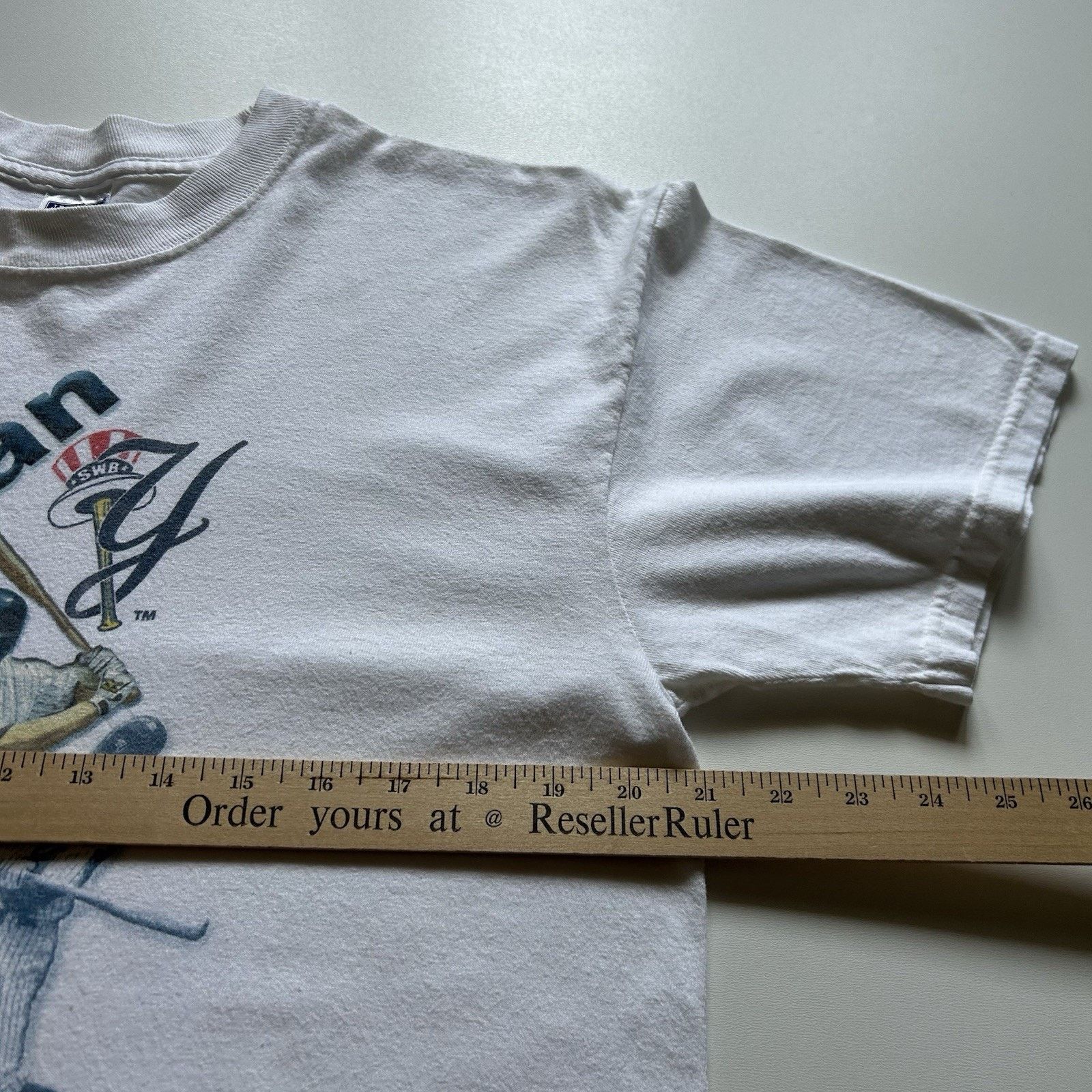Jerzees × MLB × Vintage Vintage New York Yankees T Shirt Large Y2K MLB Baseball Rare Size US L / EU 52-54 / 3 - 4 Thumbnail