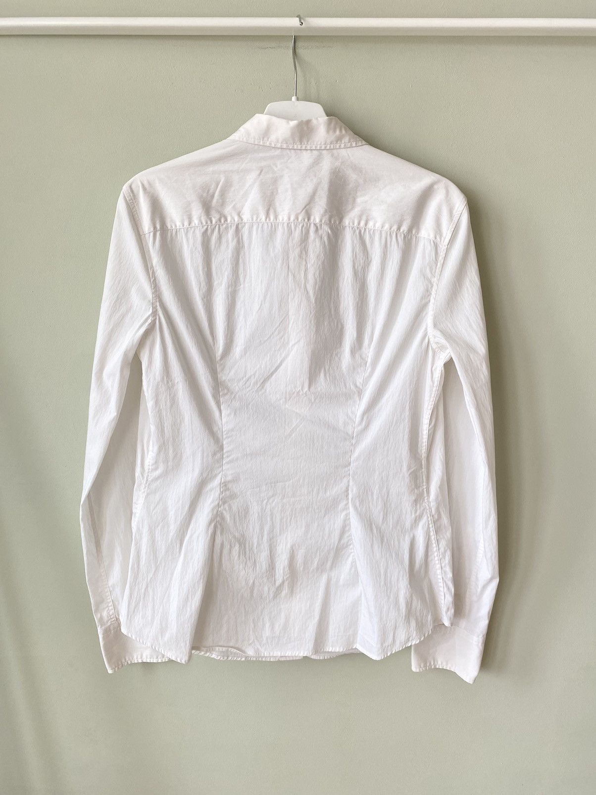 Prada Prada White oxford LS W’s Shirt Size M / US 6-8 / IT 42-44 - 2 Thumbnail