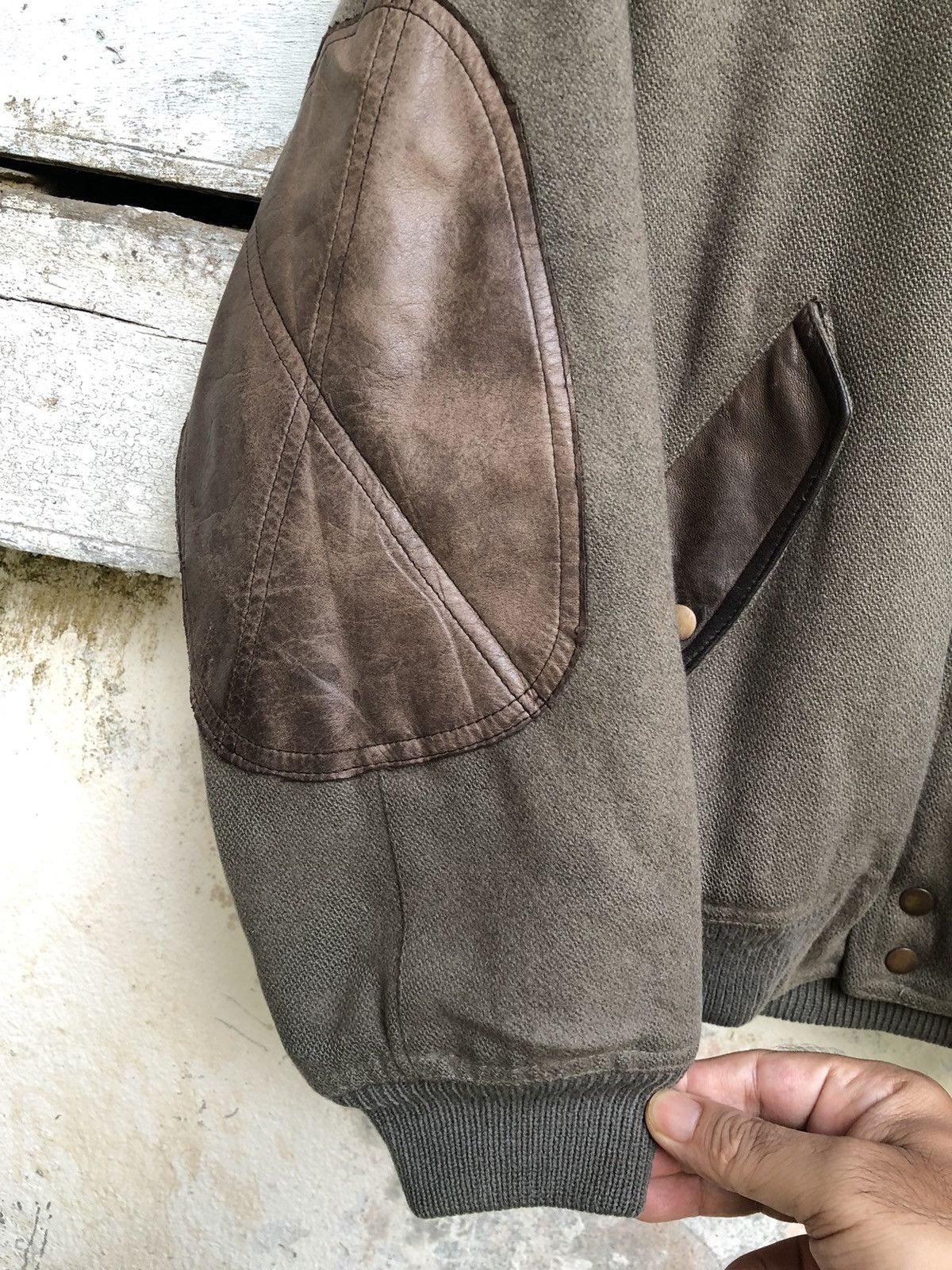 Other Vintage Miller Leather Trim Wool Campus Varsity Jacket Size US M / EU 48-50 / 2 - 6 Thumbnail