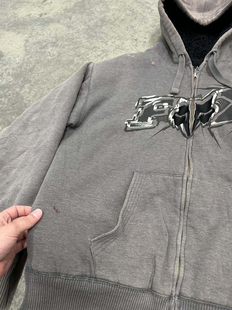 Fox Racing Vintage Y2K Fox Racing Full Zip Fur Hoodie Size XXL Size US XXL / EU 58 / 5 - 4 Thumbnail