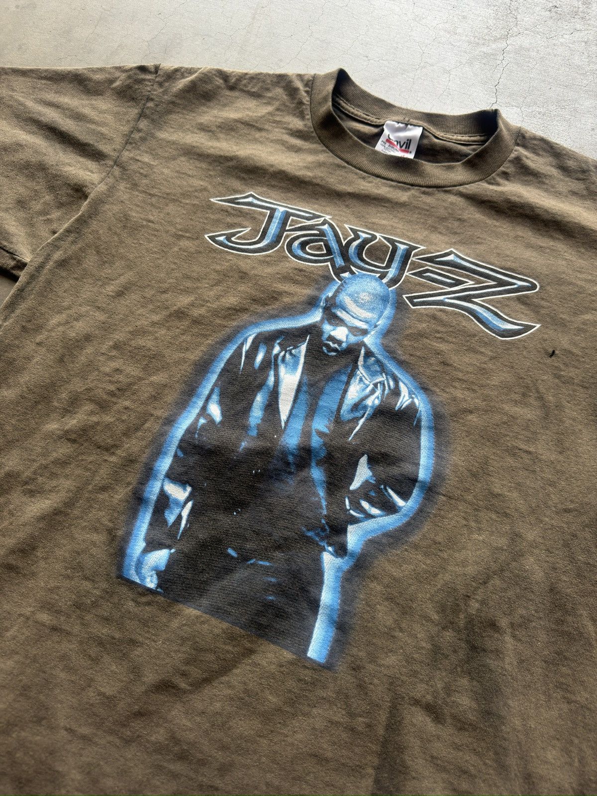Jay-Z 1999 Jay-Z Vintage Rap Tour Tee “The Hard Knock Life” Size L Size US L / EU 52-54 / 3 - 2 Thumbnail