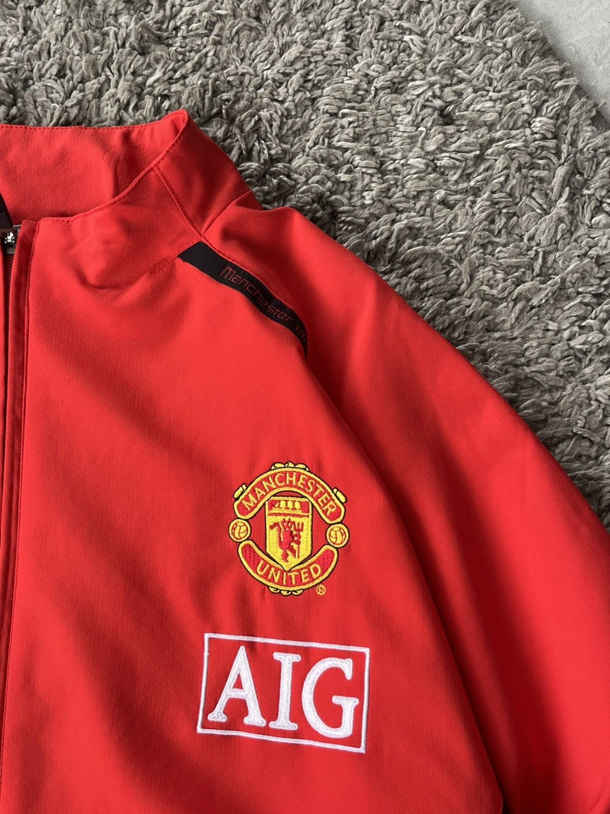 Nike Vintage Light Jacket Nike Soccer football Manchester United Size US XL / EU 56 / 4 - 3 Thumbnail