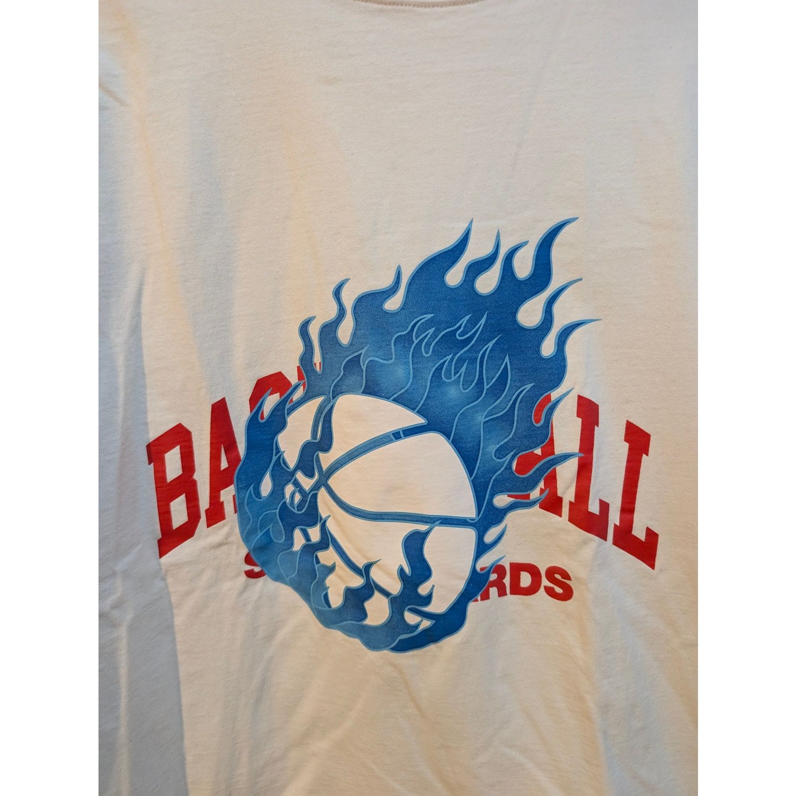 Heron Preston × Pacsun Basketball Skateboards Flaming Basketball NBA Shirt Sz M Size US M / EU 48-50 / 2 - 2 Thumbnail
