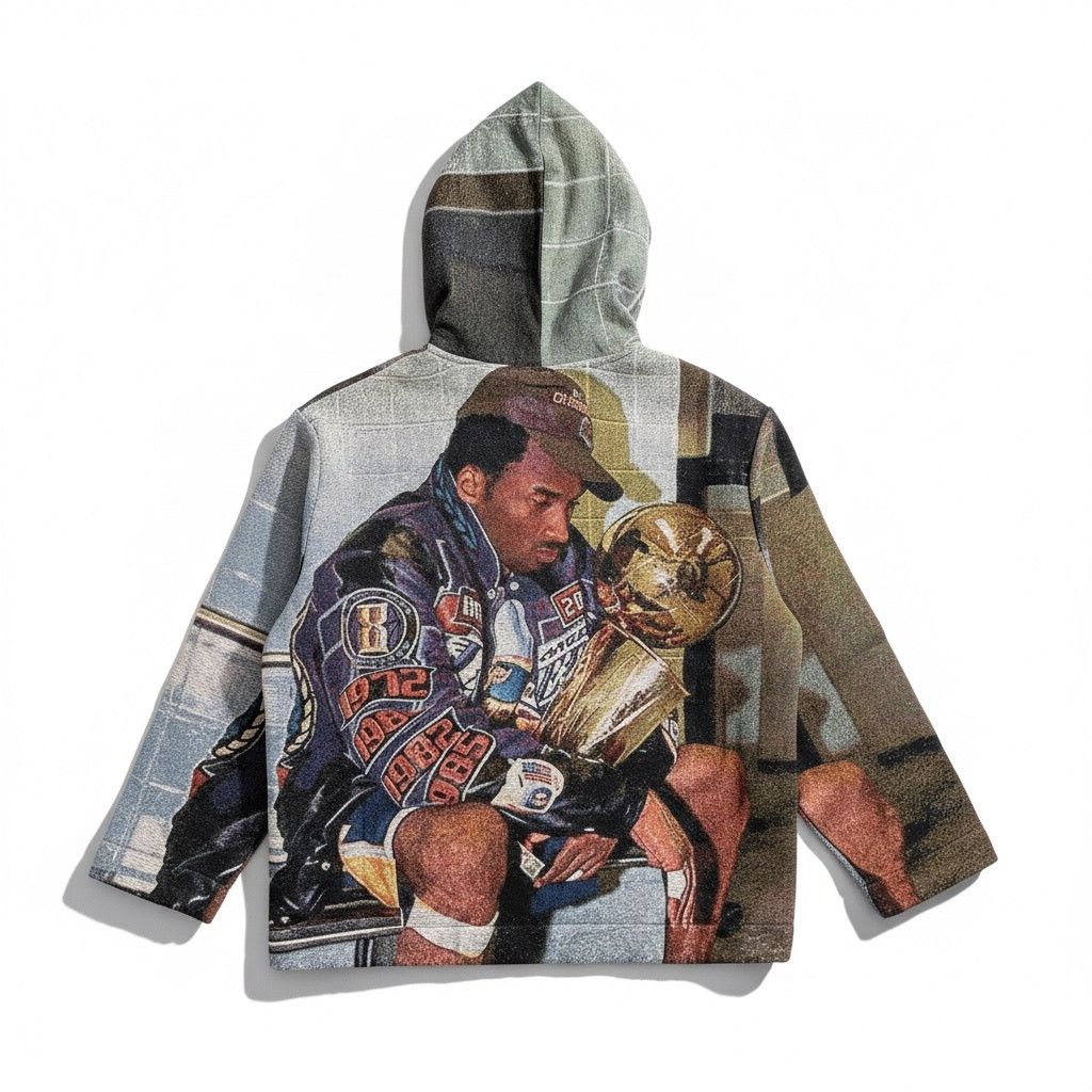 Other Kobe Championship Trophy Custom Tapestry Hoodie [Size Large] Size US L / EU 52-54 / 3 - 2 Thumbnail