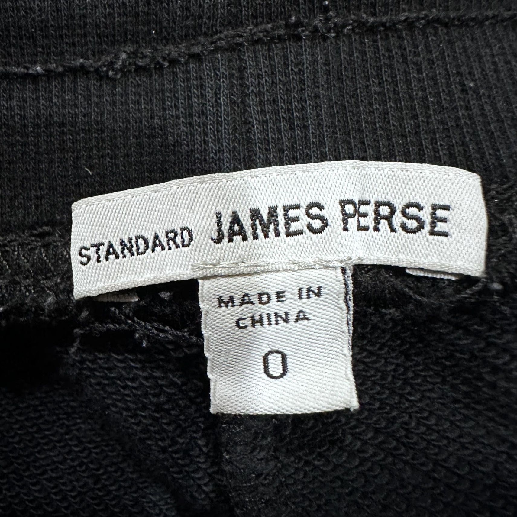 James Perse James Perse Pants Women Size 0 XS Black Jogger Tapered Drawstring Cotton Slim Size 25" / US 0 / IT 36 - 3 Thumbnail