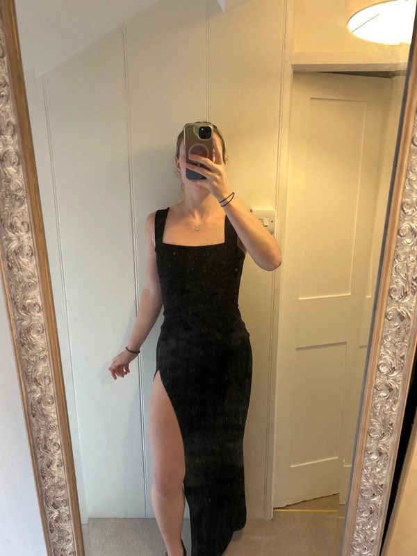 Nasty Gal Black maxi dress Size S / US 4 / IT 40 - 1 Thumbnail