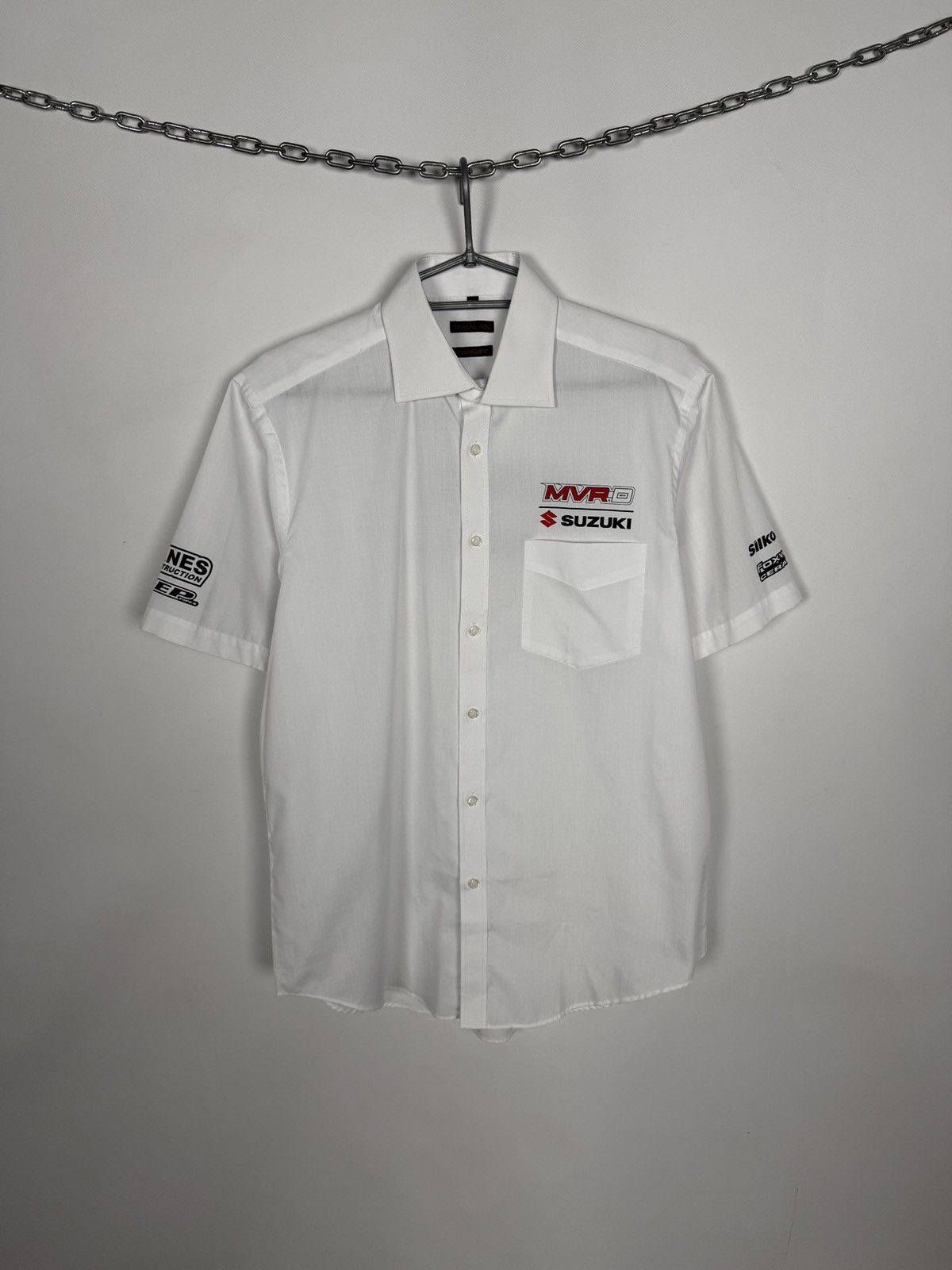 Other Matalan Suzuki Short Sleeve Racing Shirt Button Up MVR-D Size US M / EU 48-50 / 2 - 2 Thumbnail