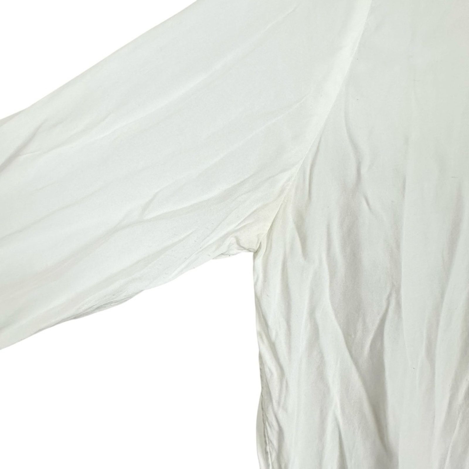 Sandro Sandro White Long Sleeve Relaxed Celeste Tunic Blouse Size 8 Size M / US 6-8 / IT 42-44 - 8 Thumbnail