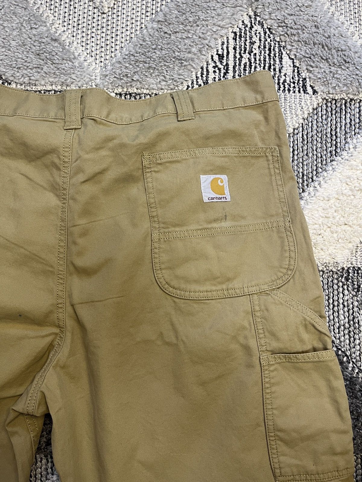 Carhartt × Vintage CARHARTT SINGLE KNEE BERMUDA RELAXED CARPENTER BAGGY SHORTS Size US 40 / EU 56 - 3 Thumbnail