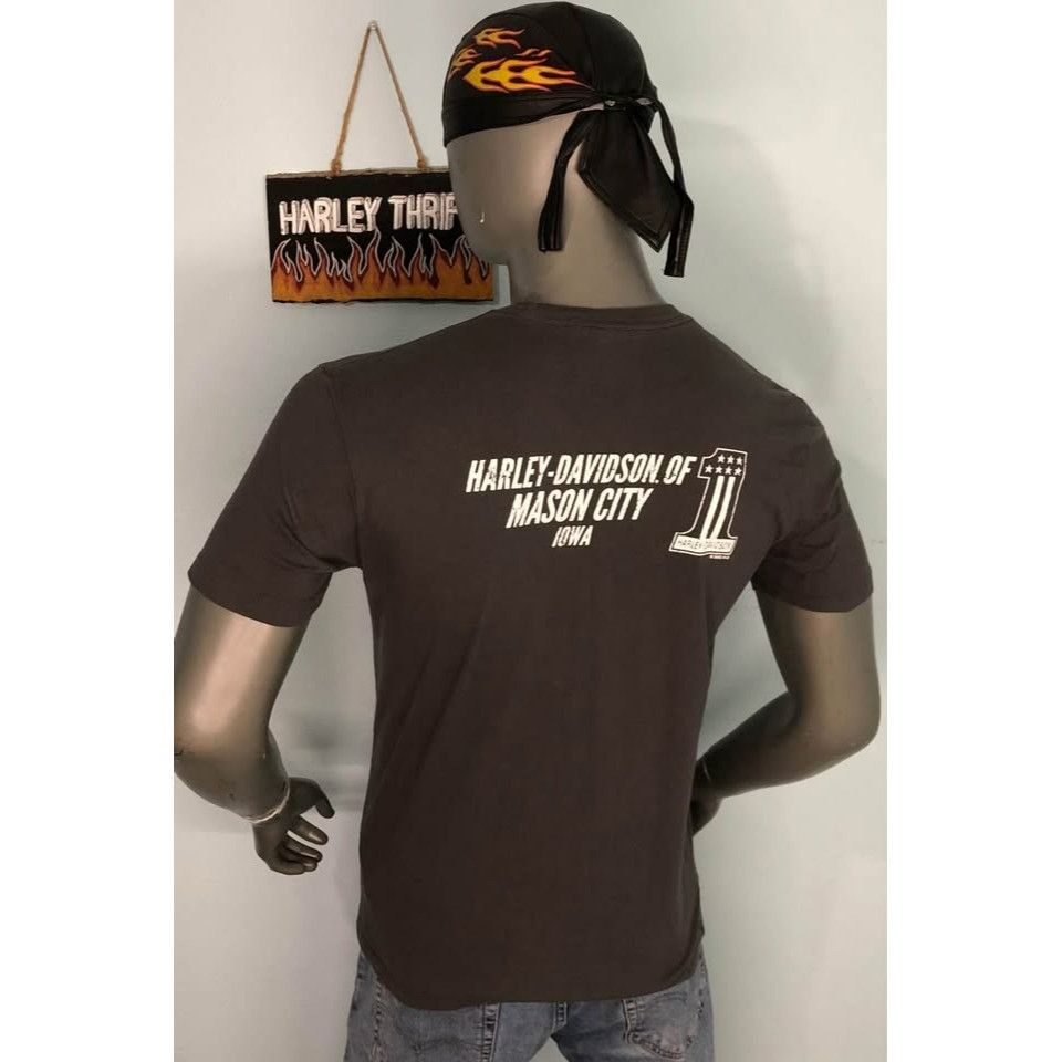 Harley Davidson Harley-Davidson T-shirt Medium Men, MASON CITY, IOWA Size US M / EU 48-50 / 2 - 3 Thumbnail