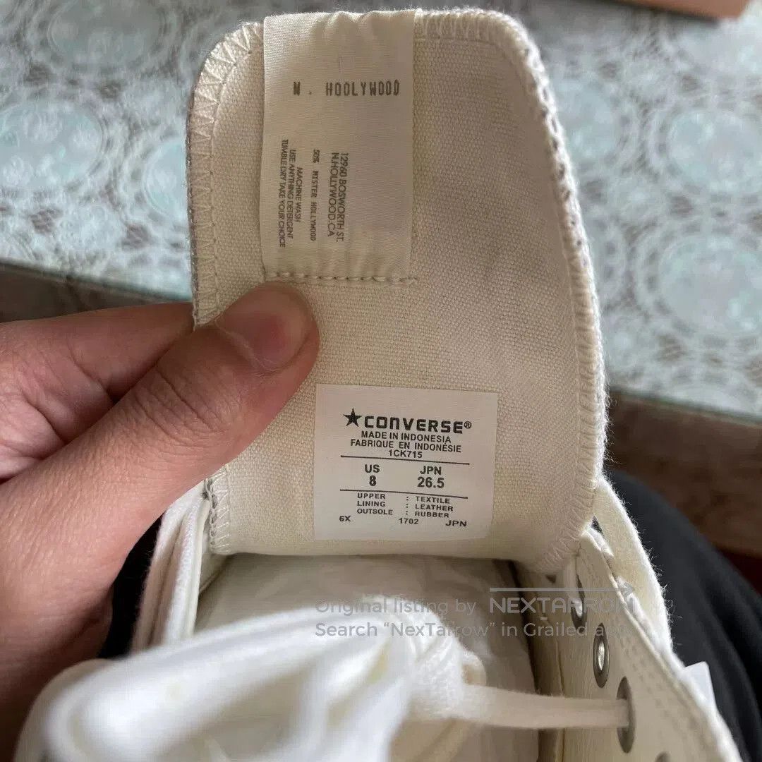 N.Hoolywood N.Hoolywood x Converse Addict Low Top. Size US 8 / EU 41 - 6 Thumbnail