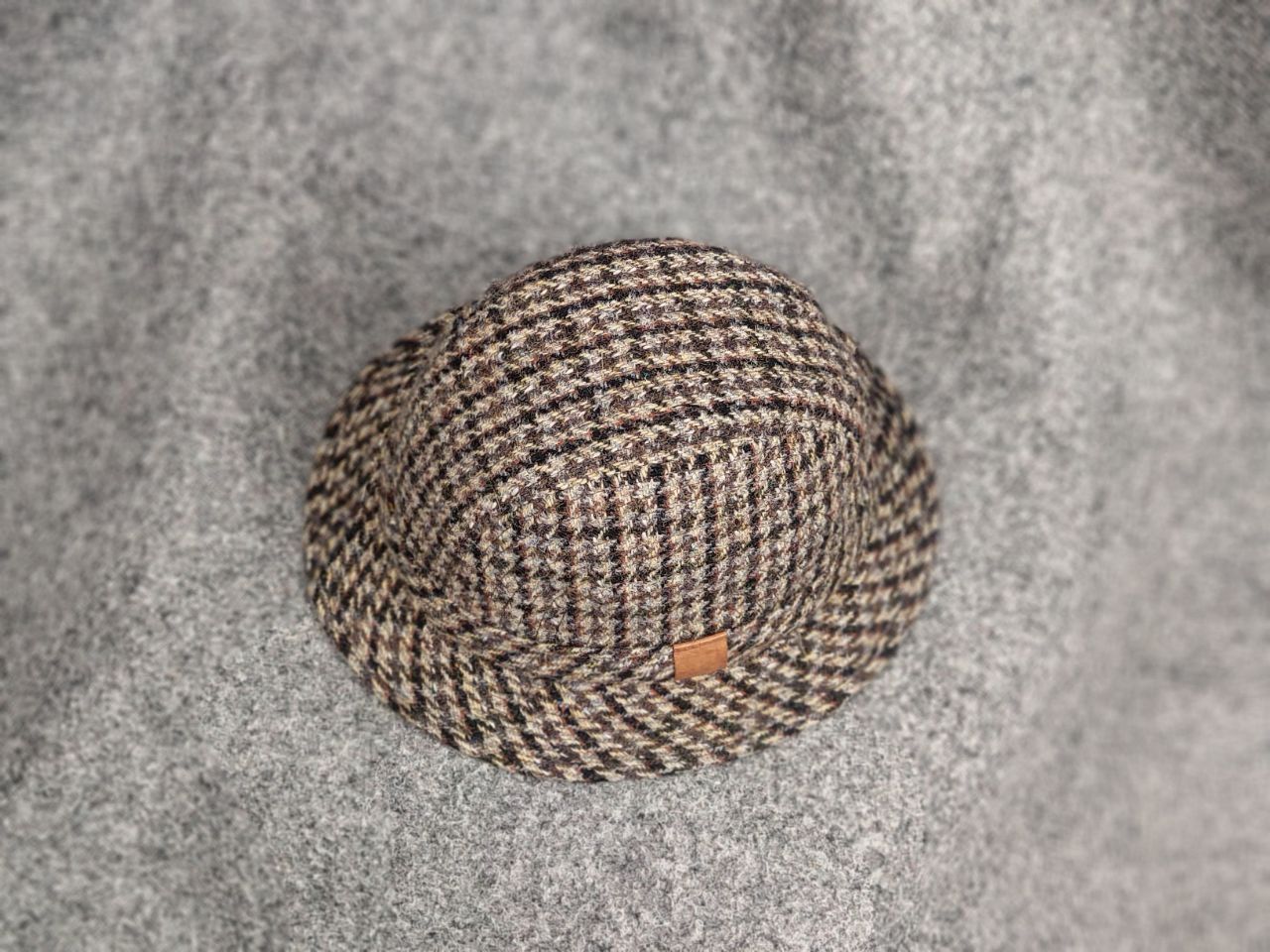 Harris Tweed Vintage 80's Harris Tweed Hat Classic trilby Fedora England Size ONE SIZE - 1 Thumbnail