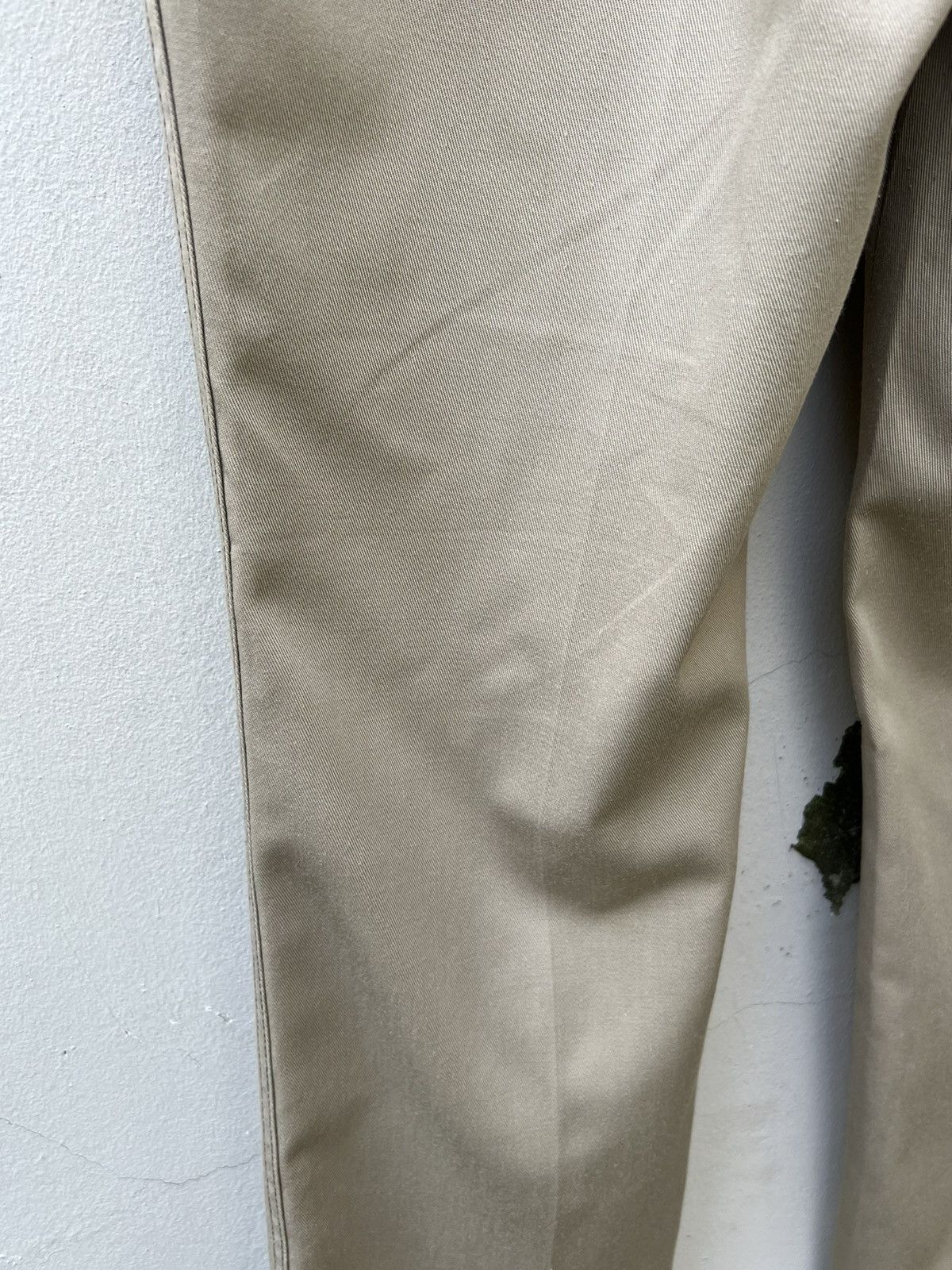 Dickies Vintage 70s TALON Zipper Dickies Flare Khaki Trouser Pant Size US 30 / EU 46 - 17 Thumbnail