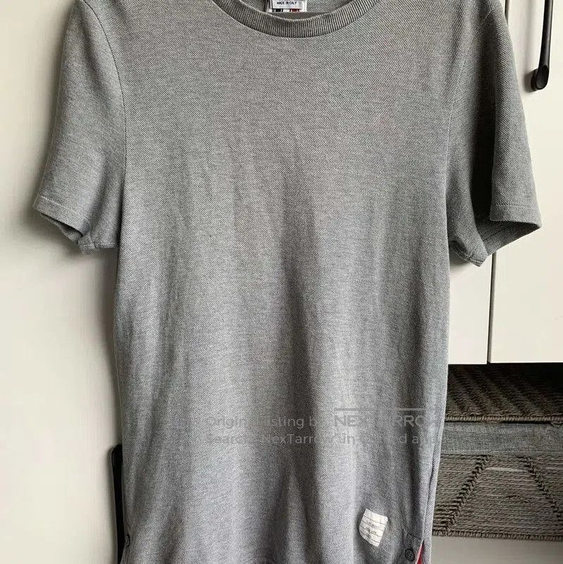 Thom Browne Thom Browne Gray Cotton Women's T-Shirt . Size S / US 4 / IT 40 - 2 Thumbnail