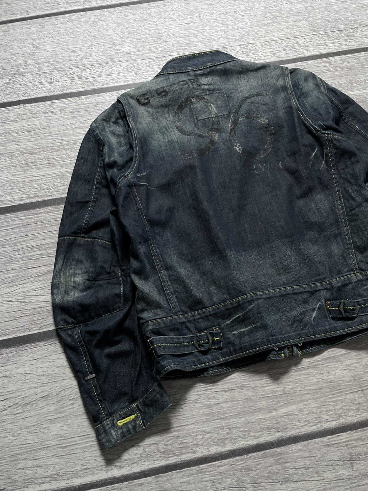 G-Star G-Star Raw Avant Garde Cropped Denim Jacket Size US L / EU 52-54 / 3 - 4 Thumbnail