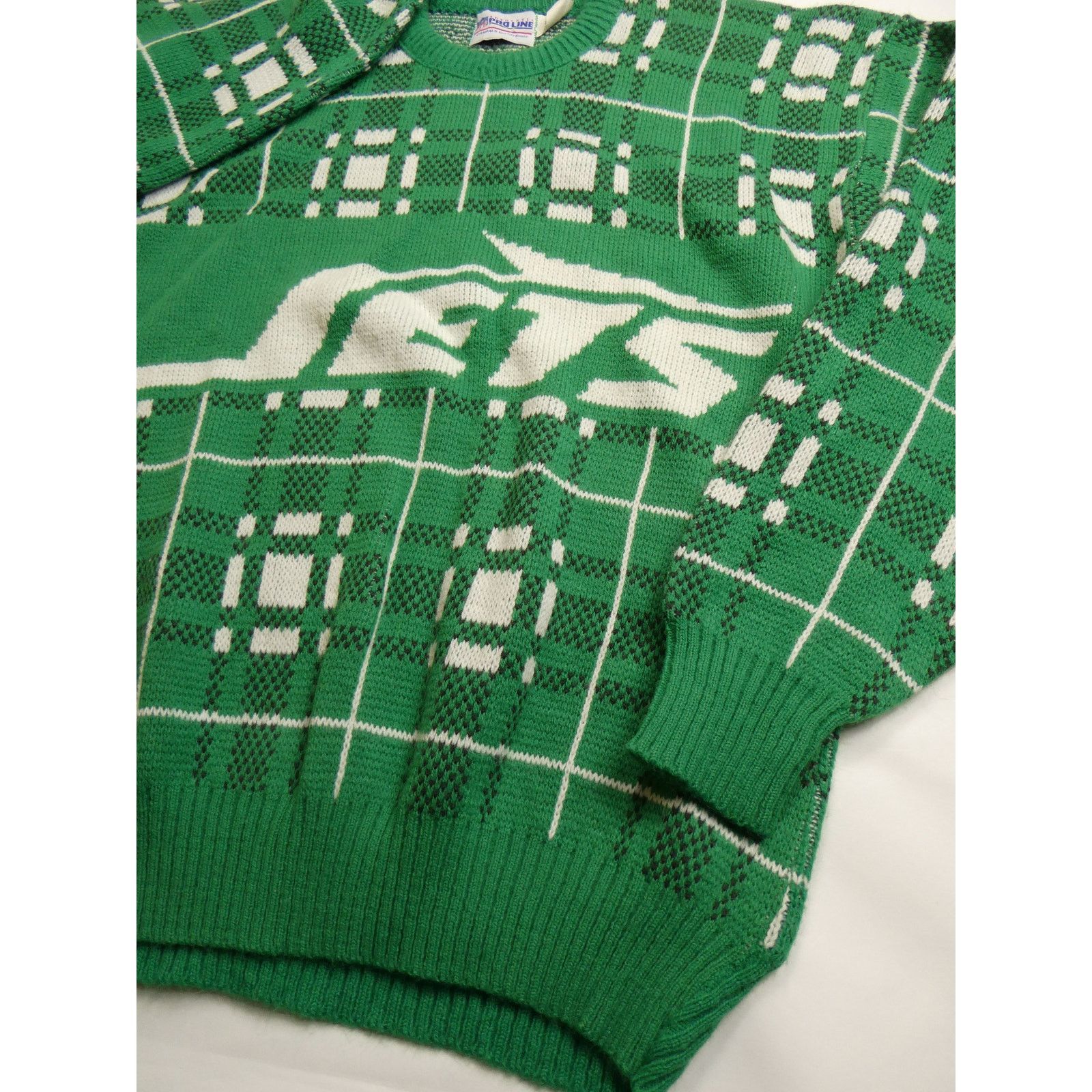 Pro Line NY Jets 1980's vintage Pro Line sweater Cliff Engle, medium Size US M / EU 48-50 / 2 - 3 Thumbnail