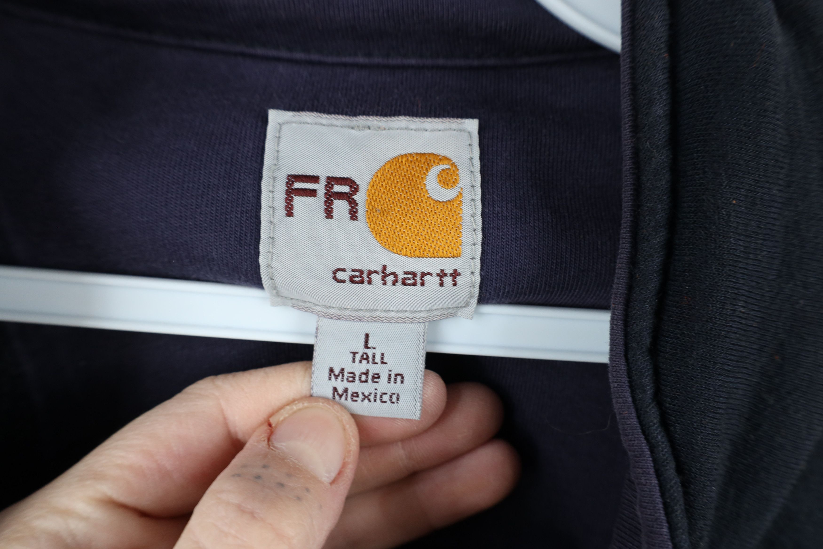Vintage Vintage Carhartt FR Fire Flame Resistant Full Zip Jacket Size US L / EU 52-54 / 3 - 10 Thumbnail