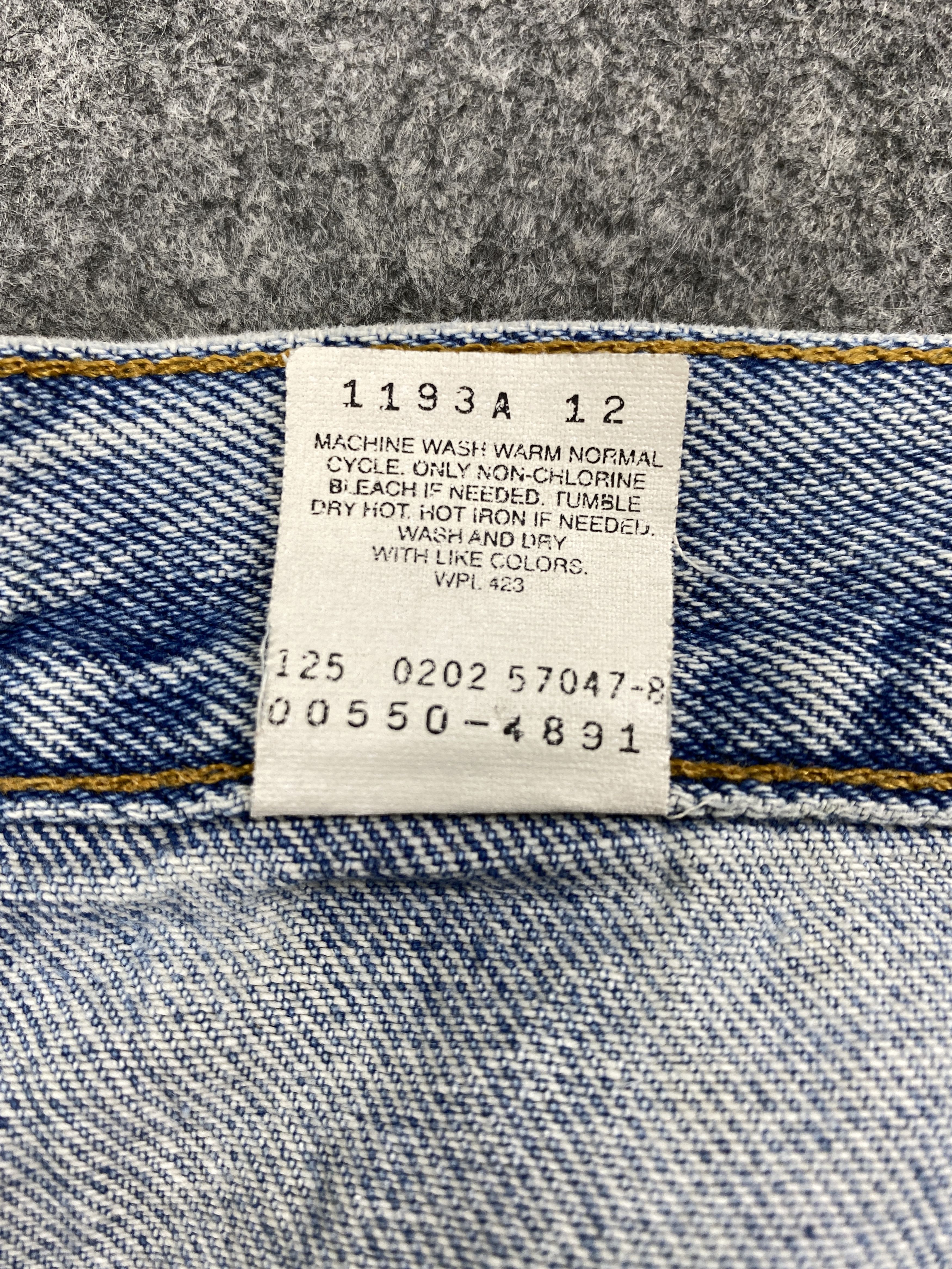 Levi's Light Blue Wash Vintage Levi's 550 34x31.5 Denim -SJ023 Size US 34 / EU 50 - 9 Thumbnail