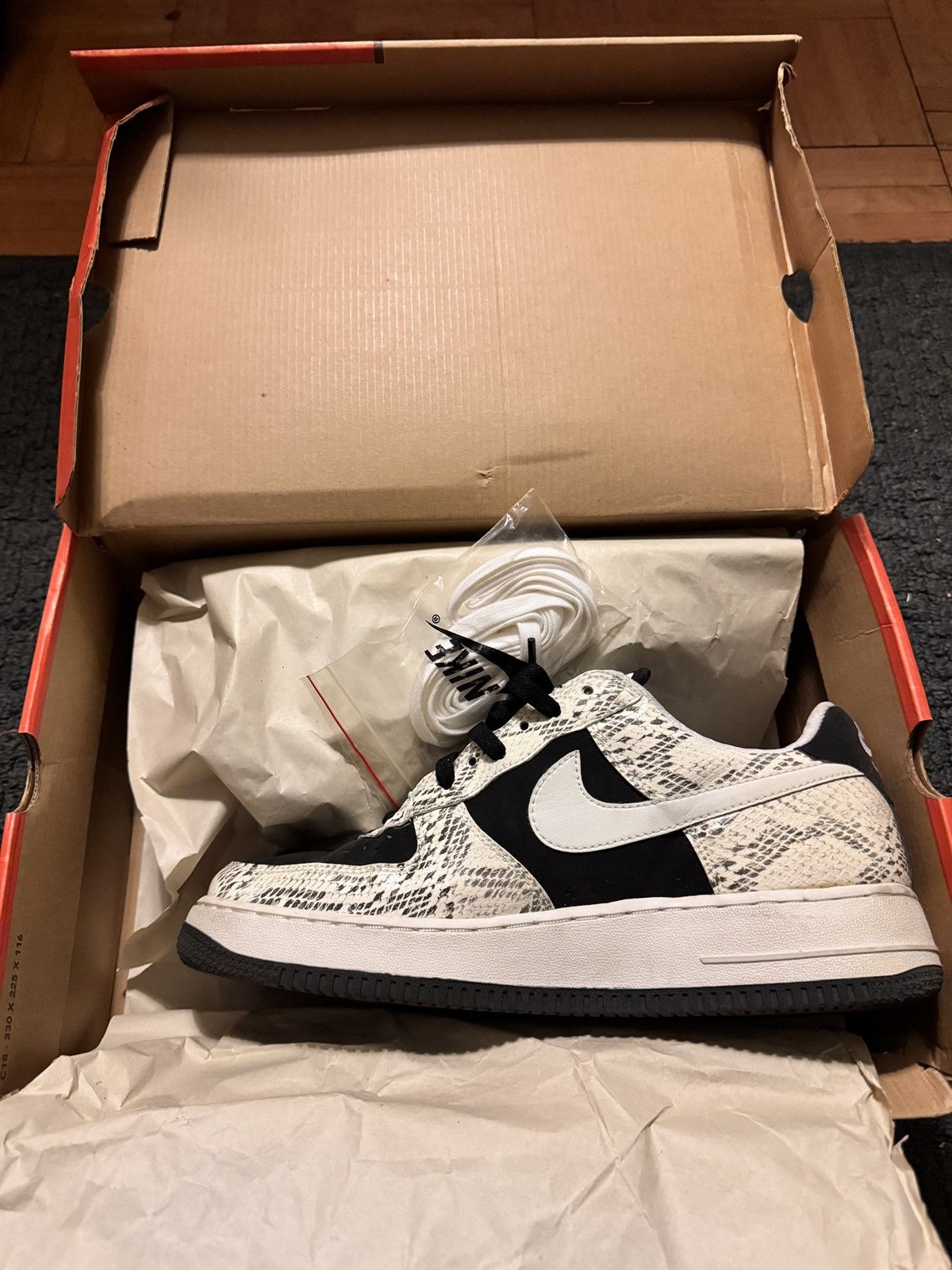 Low Nike Air Force 2005 Releases 2005 Air Force Premium 'Snakeskin