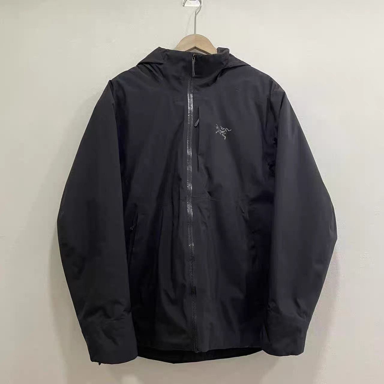 Arc'teryx Black Hooded Zip-Up Jacket - XL Size US XL / EU 56 / 4 - 1 Thumbnail