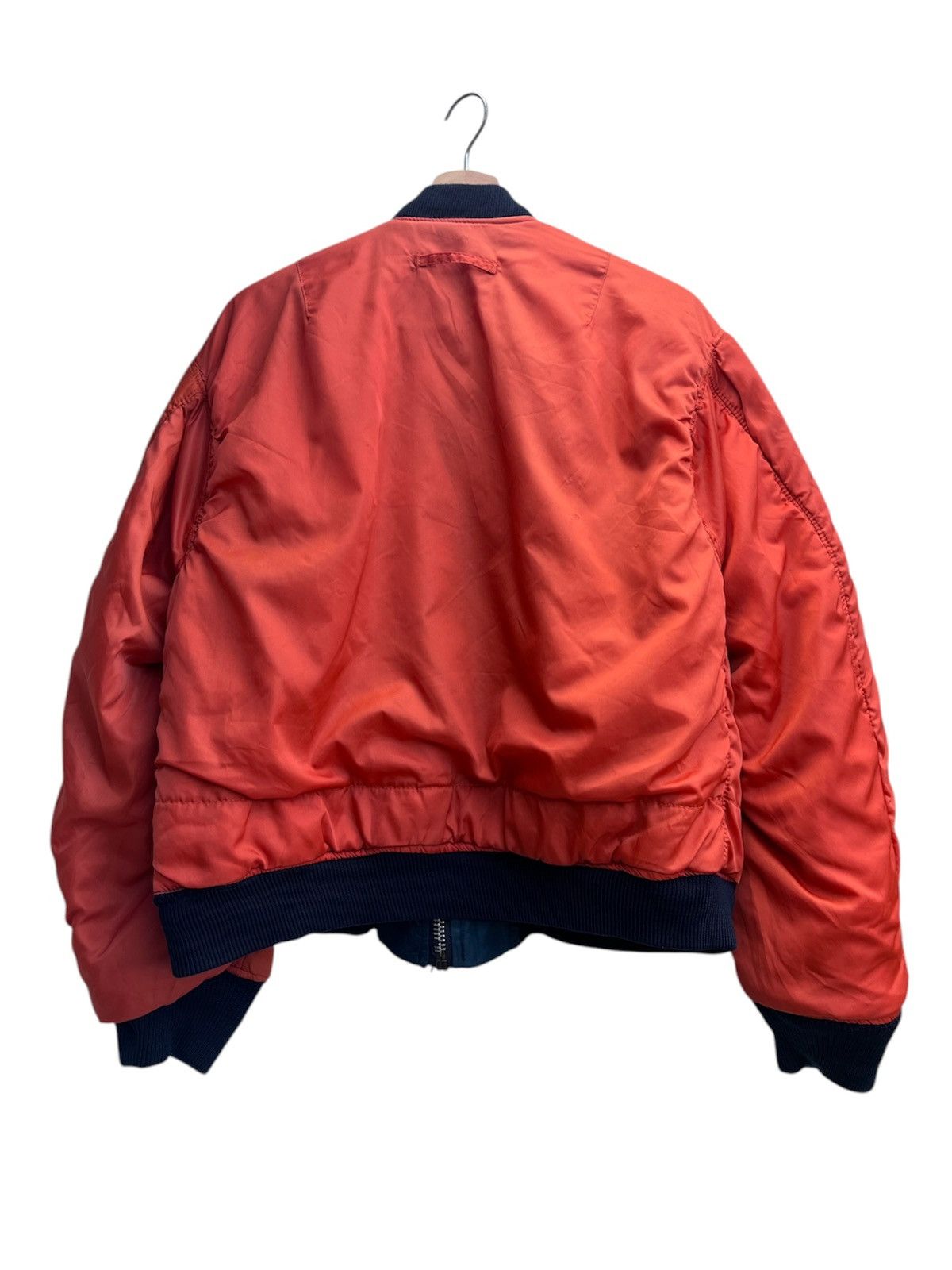 Vintage Vintage Wilker Industries Reversible MA-1 Flight Jacket Size US L / EU 52-54 / 3 - 11 Thumbnail