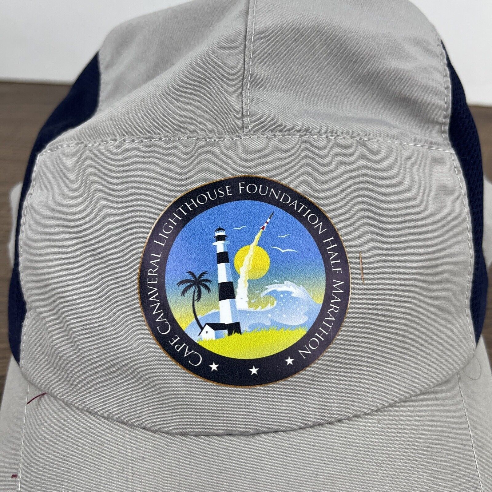 Other Cape Canaveral Lighthouse Hat Marathon Gray Hat Adjustable A Size ONE SIZE - 7 Thumbnail