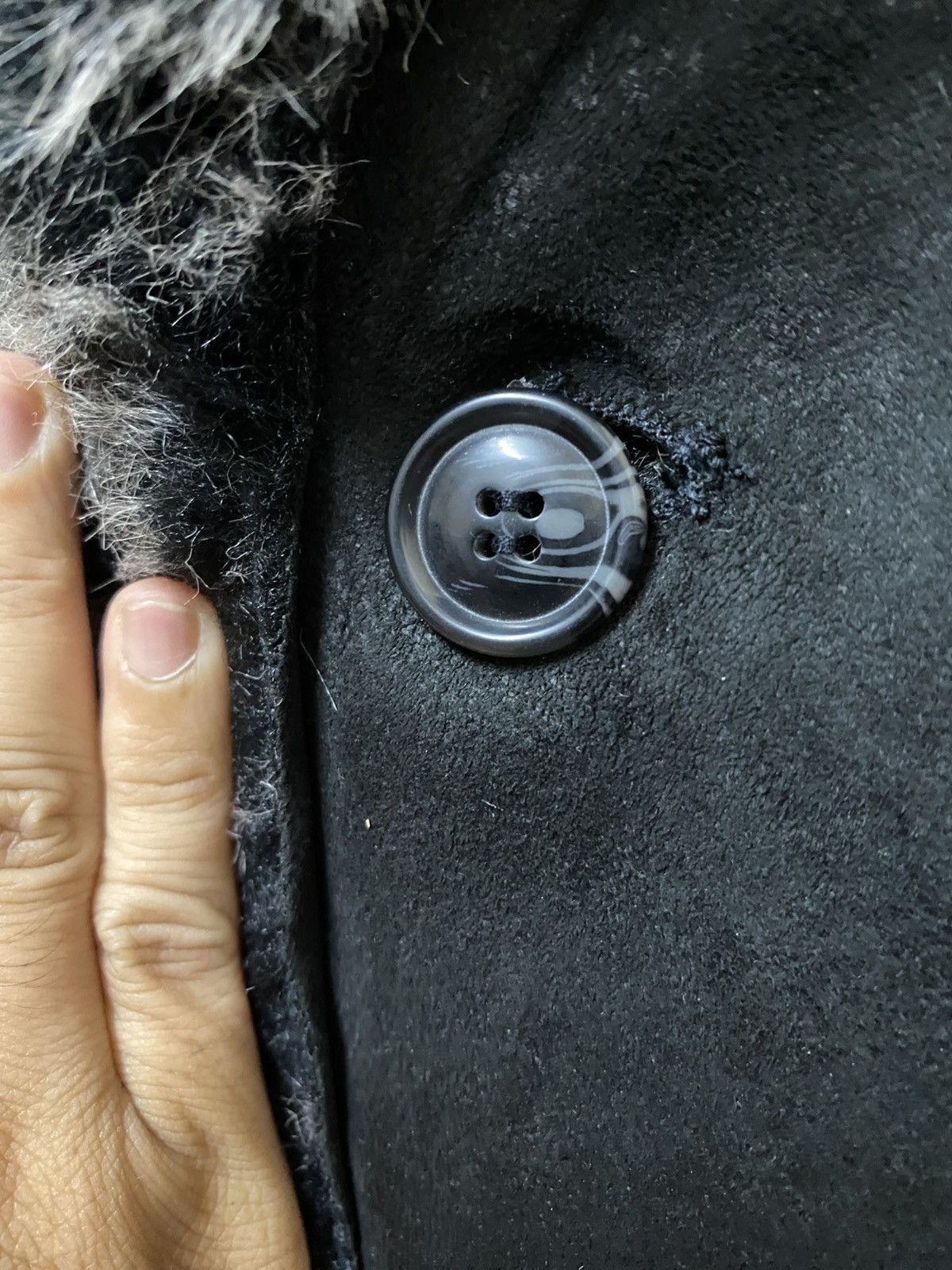 semanticdesign Semanticdesign Faux Fur Long Coat Size L / US 10 / IT 46 - 6 Thumbnail