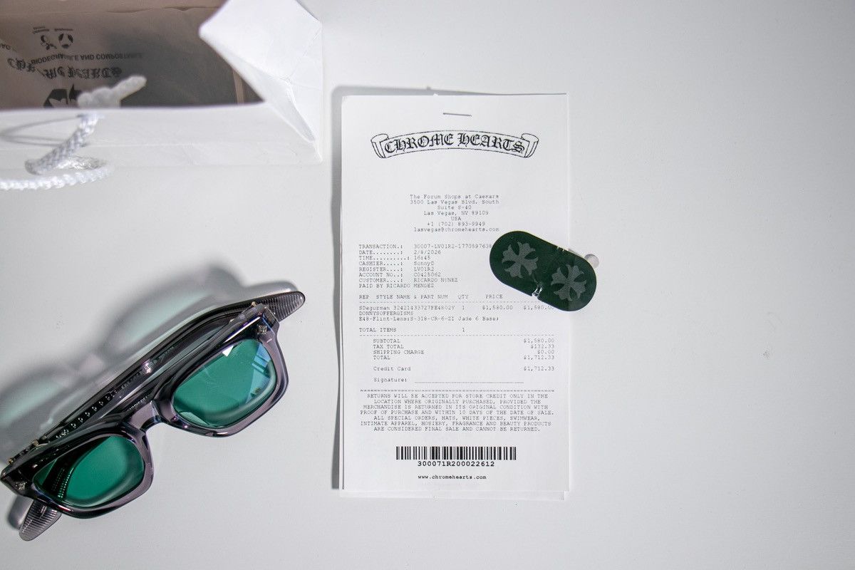 Chrome Hearts Chrome Hearts Purple Sunglasses Size ONE SIZE - 12 Thumbnail