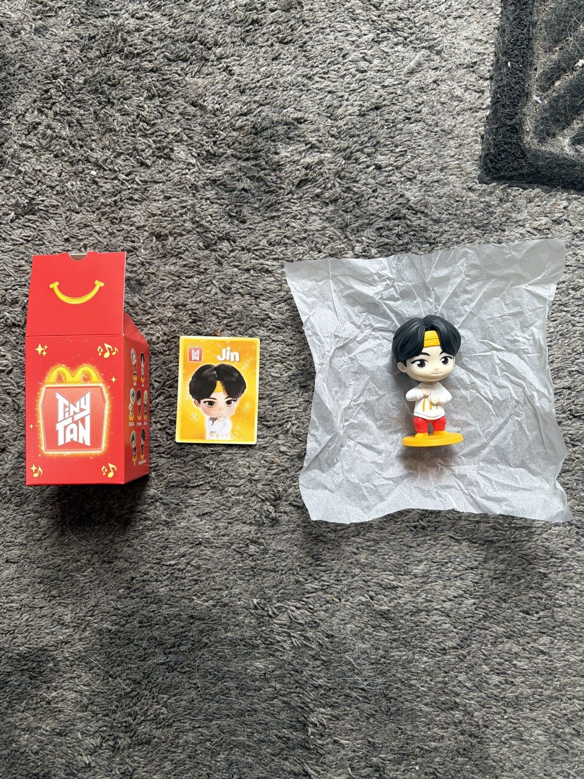 Hypebeast 2025 McDonald’s TinyTAN Jin Figure Size ONE SIZE - 1 Thumbnail