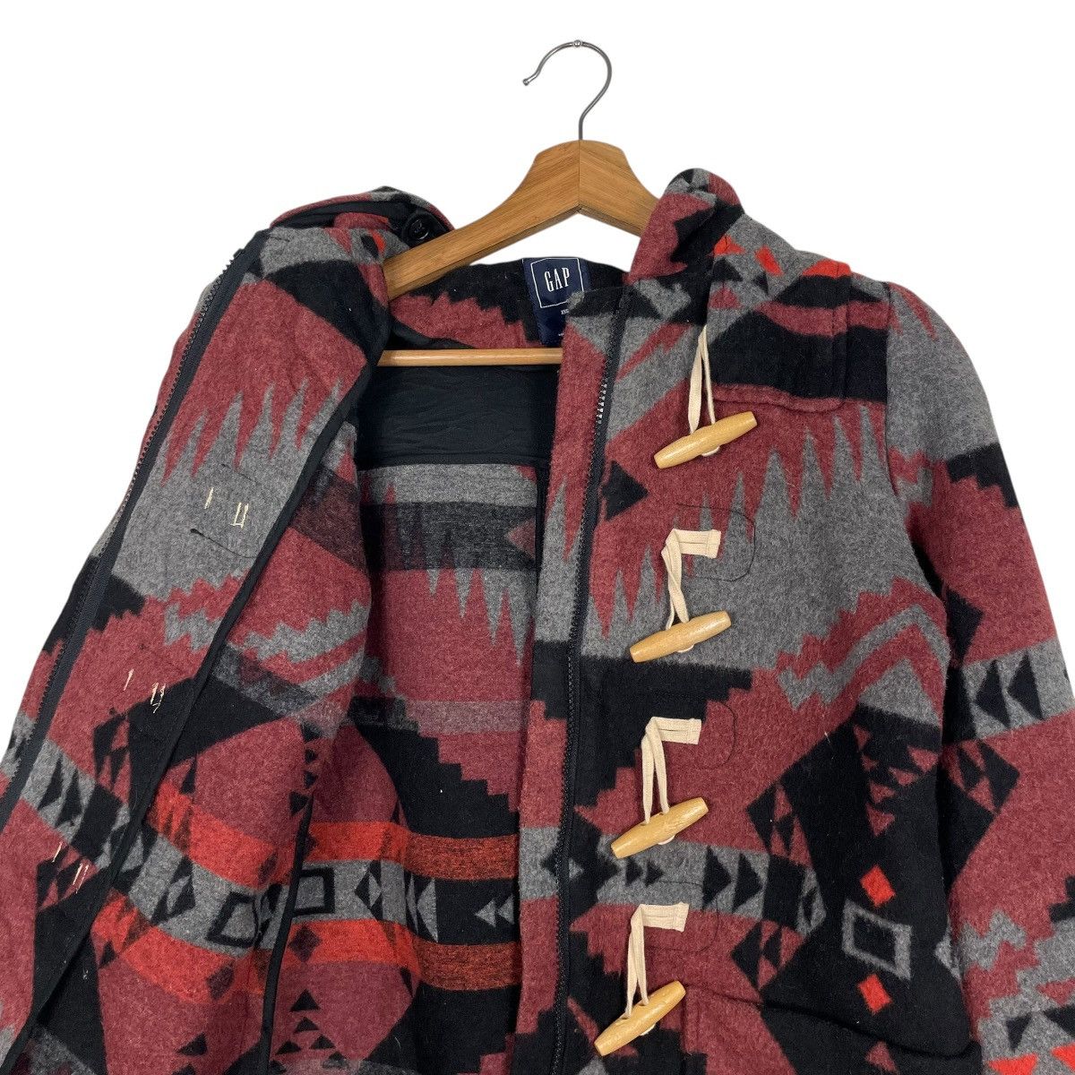 Gap Vintage Gap Aztech Design Duffle Jacket Size XXS / US 00 / IT 34 - 11 Thumbnail