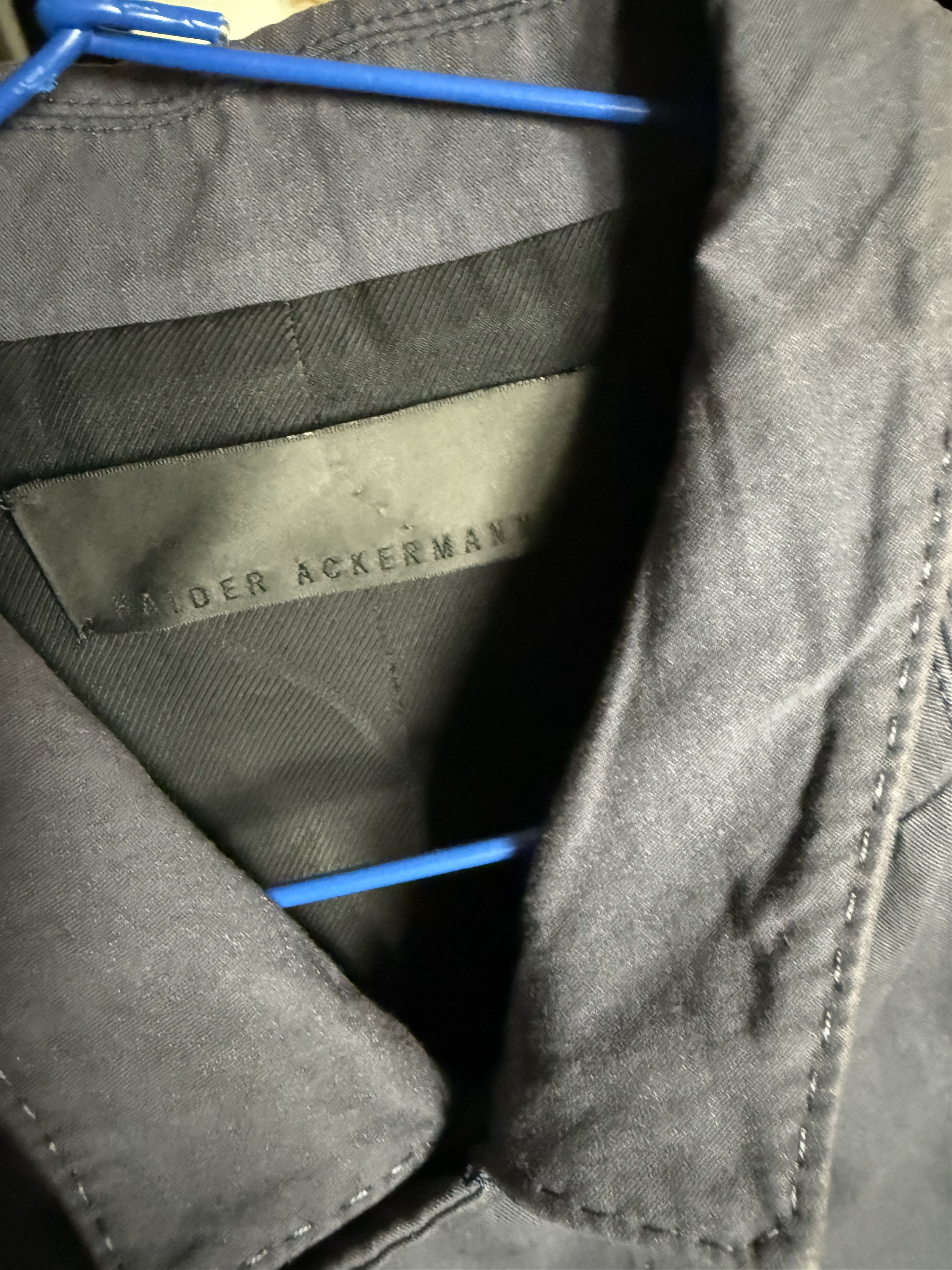 Haider Ackermann HA Rare 2014 Cotton and Silk Coat Size US M / EU 48-50 / 2 - 5 Thumbnail
