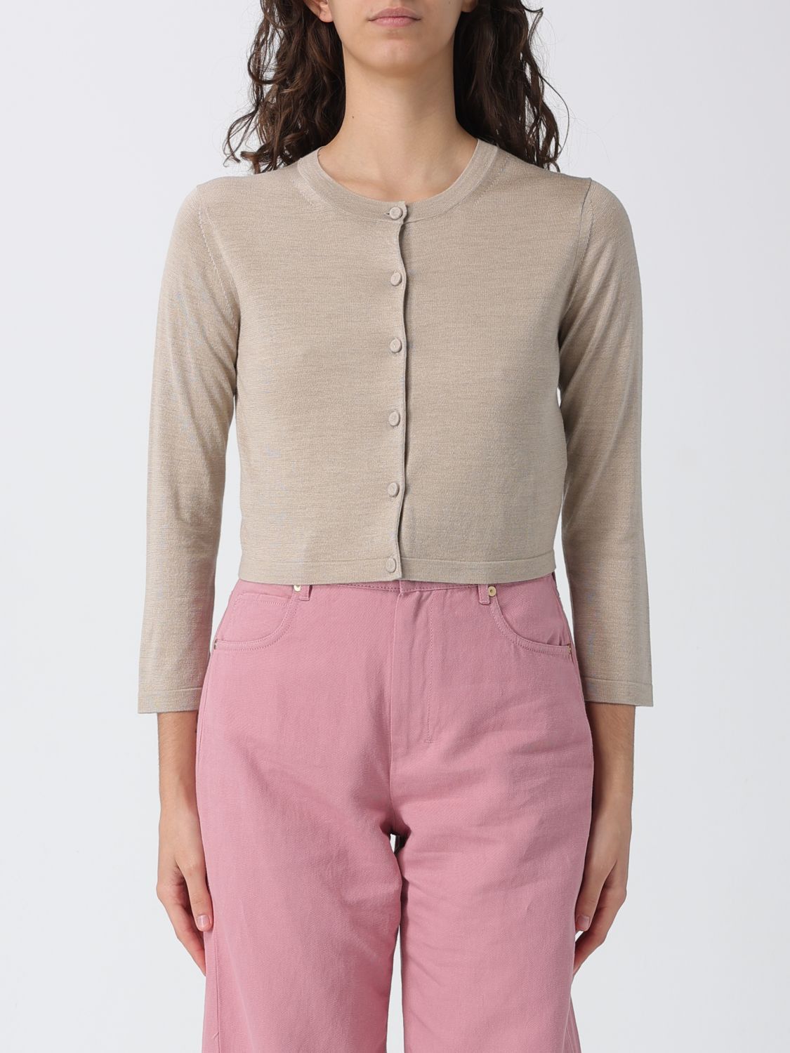 Max Mara Max Mara Sweater Woman Grey Size S / US 4 / IT 40 - 1 Thumbnail