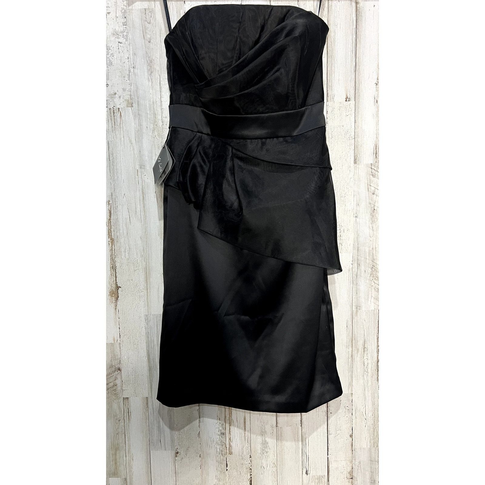 white house black market silk dress white House Size 00 pink/red/black/gray Floral Pre-Owned Ladies Dress main image 0