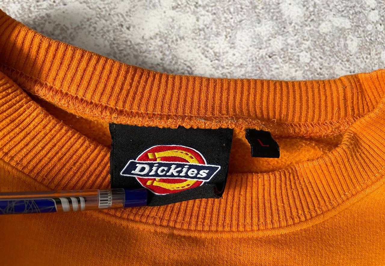 Dickies × Vintage Vintage Dickies Hard Working Sweatshirt Big logo Y2K Rare Size US L / EU 52-54 / 3 - 6 Thumbnail