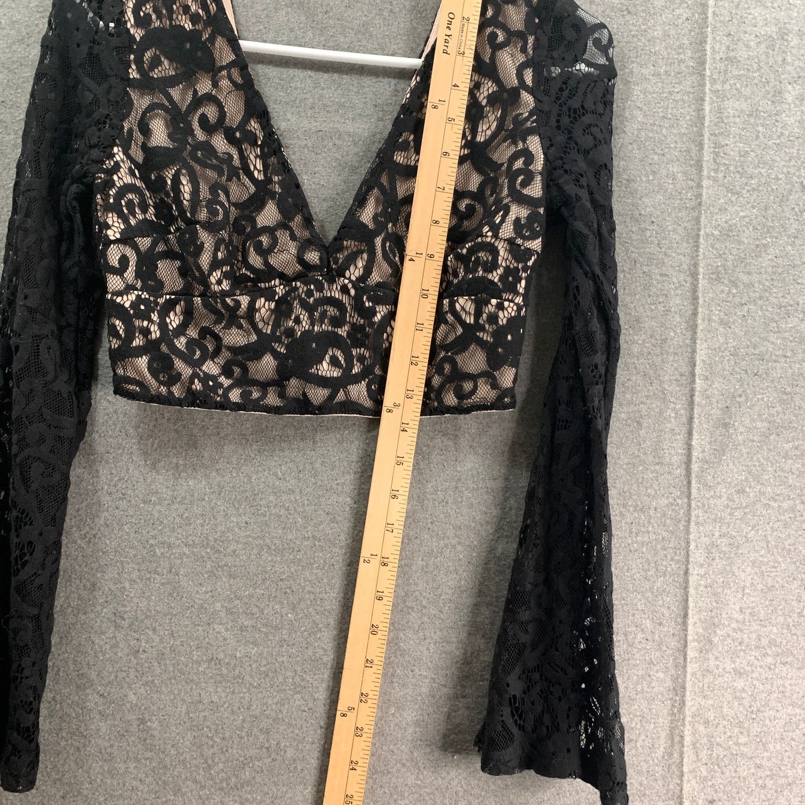 Forever 21 FOREVER 21 Cropped Top Longsleeve Shirt Women Small Size S / US 4 / IT 40 - 6 Thumbnail