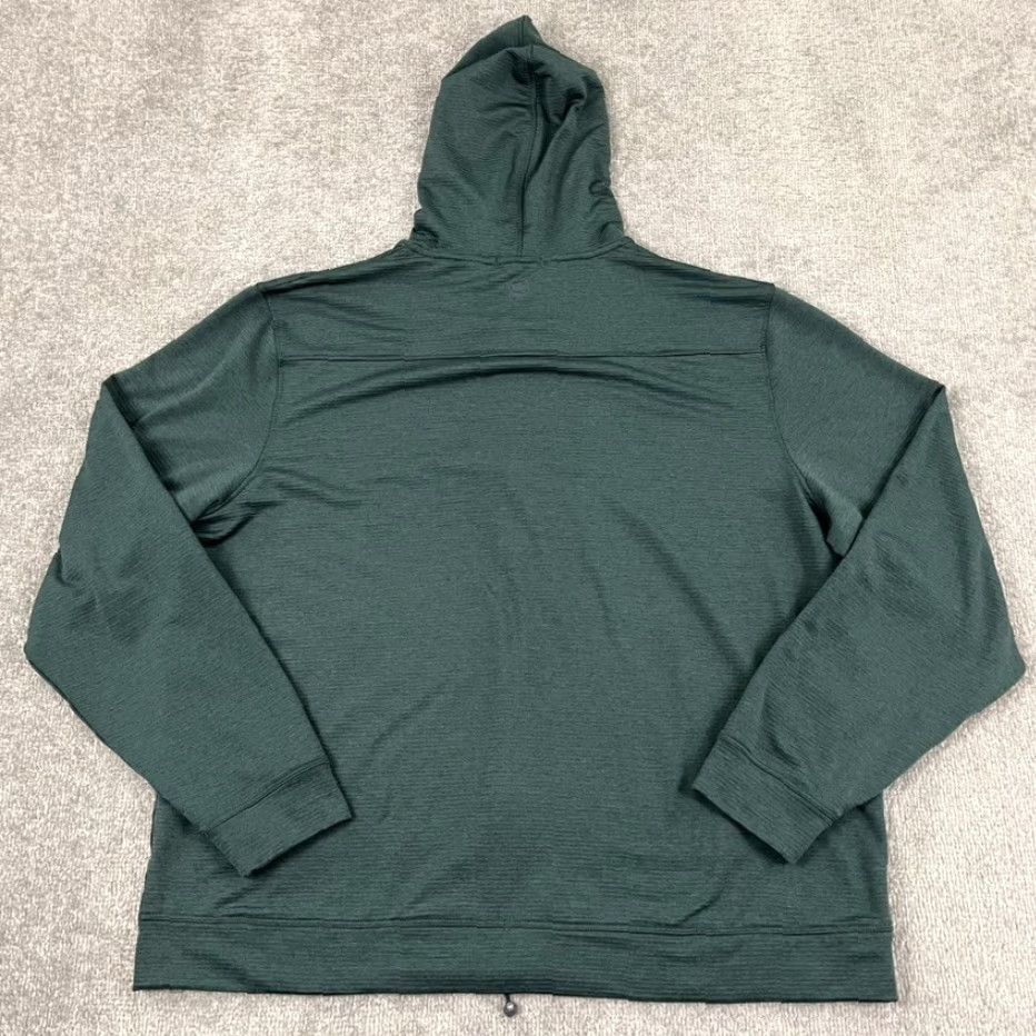 Peter Millar Peter Millar Hoodie Beaumont Mens 2XL Green Golf Performance Crown Sport Zip Size US XXL / EU 58 / 5 - 4 Thumbnail