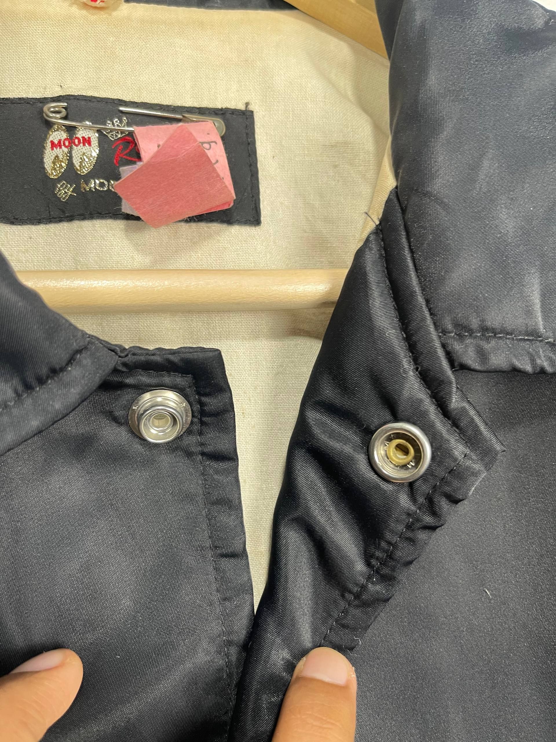 Japanese Brand Vintage Mooneyes Racing Jacket Black Embroidered Logo AX0051 Size US XL / EU 56 / 4 - 7 Thumbnail