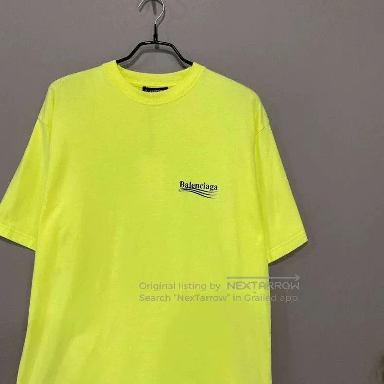 Balenciaga Balenciaga Yellow Coke Logo T-Shirt. Size US XS / EU 42 / 0 - 2 Thumbnail