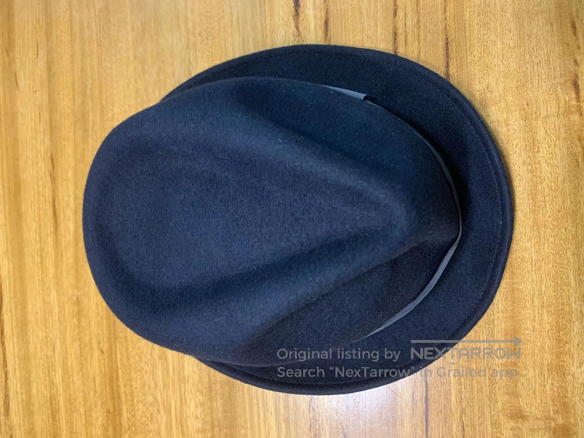 Other deep blue wool fedora hat for men. Size ONE SIZE - 3 Thumbnail