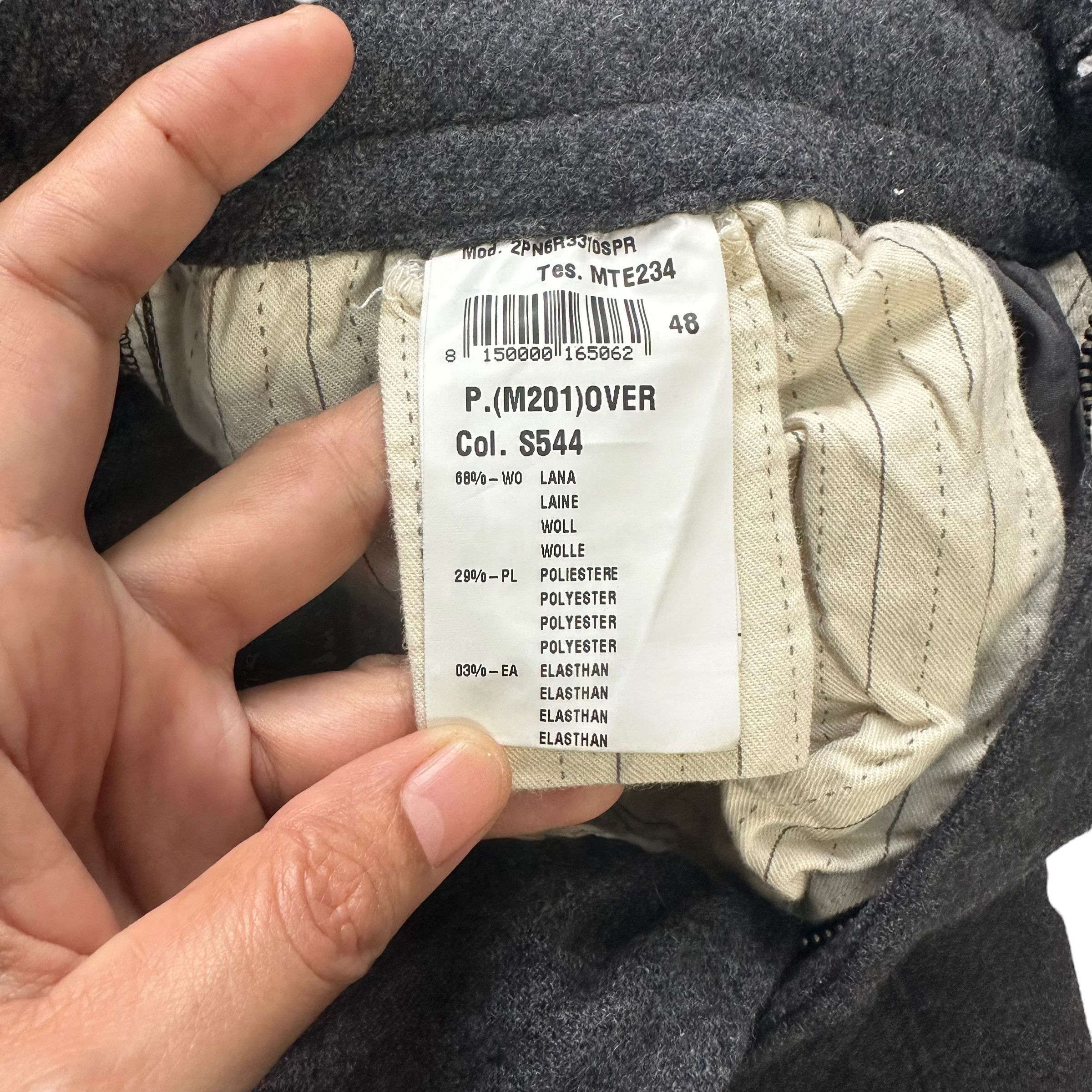 Mason's MASON'S ARCHIVO STORICO WOOL CARGO SWEATPANT #7902-189 Size US 36 / EU 52 - 10 Thumbnail