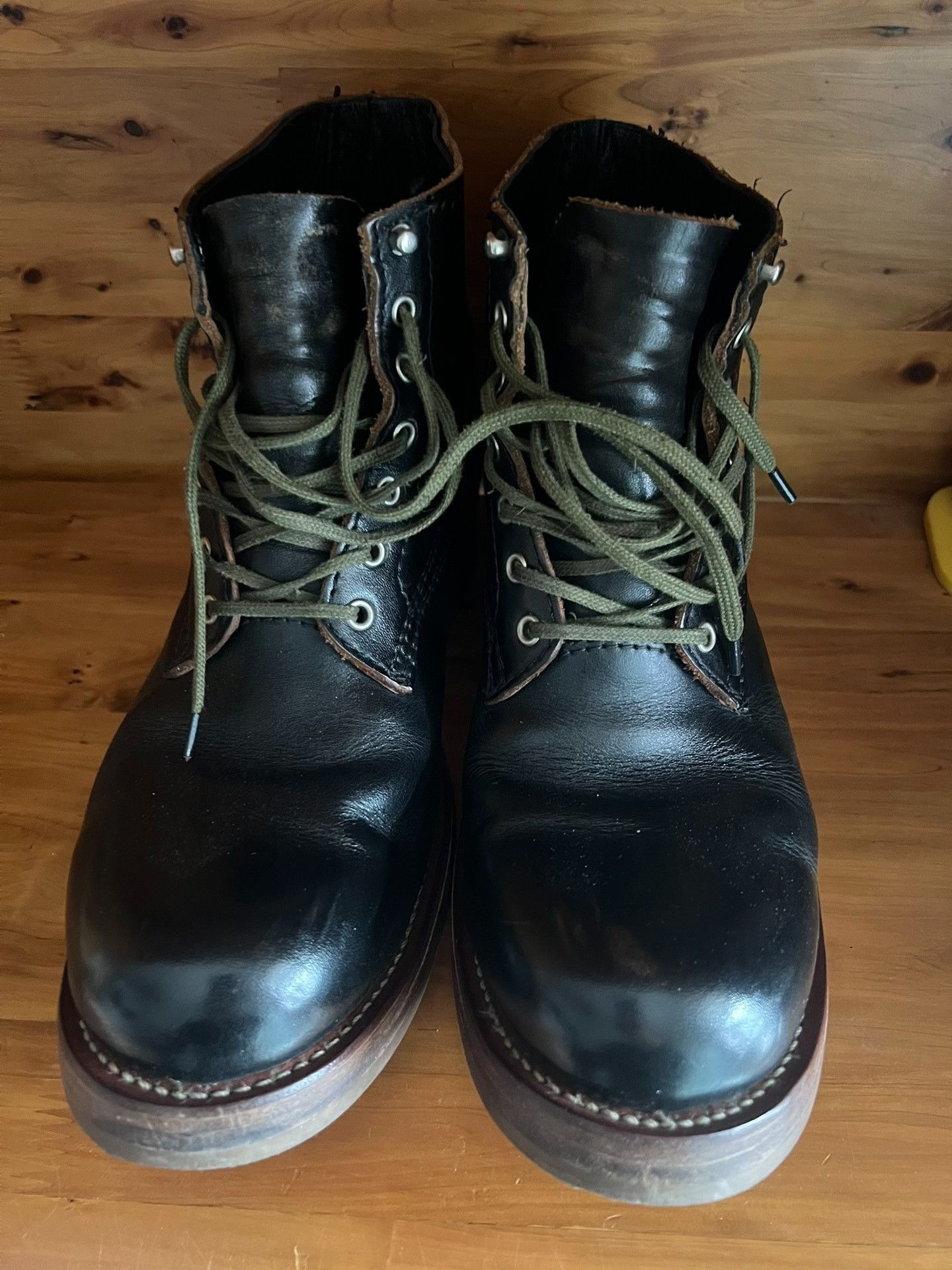 Addict Clothes Japan ADDICT CLOTHES Tea Core Leather Work Boots Size US 9 / EU 42 - 4 Thumbnail