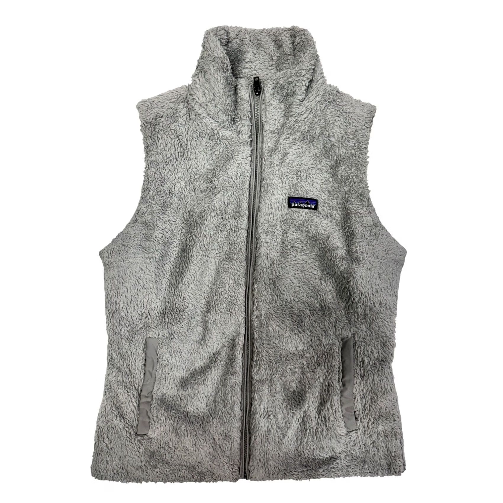 Patagonia Patagonia Los Gatos Fleece Vest Womens Large Gray Full Zip Size L / US 10 / IT 46 - 2 Thumbnail