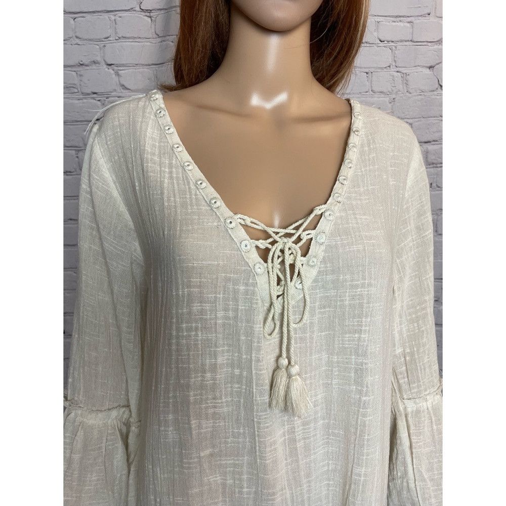 Other NWT New Z&L Europe Boho With Tassels and Ostrich Feathers D Size L / US 10 / IT 46 - 9 Thumbnail